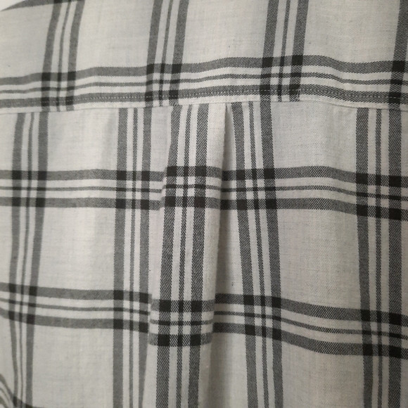 Billy Reid Cotton Plaid Button Down Shirt Long Sleeve Mens Size M Standard Fit - Picture 9 of 14